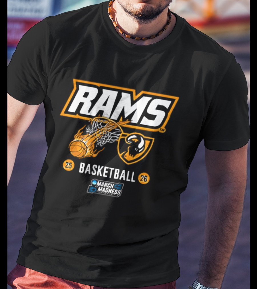 Rams Basketball VCU 2026 March Madness T-Shirt