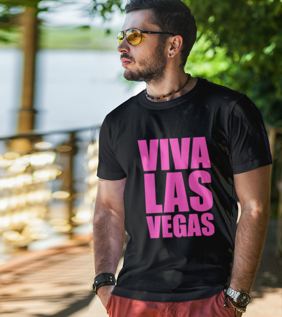 Viva Las Vegas Pink T-Shirt