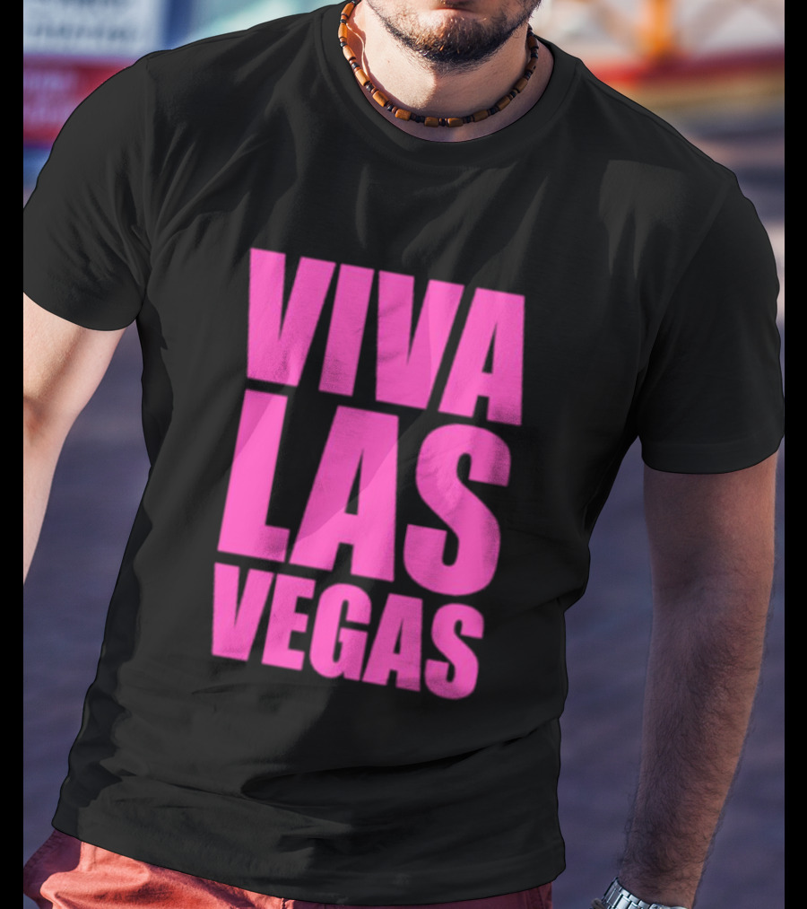 Viva Las Vegas Pink T-Shirt