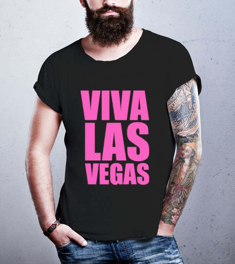 Viva Las Vegas Pink T-Shirt