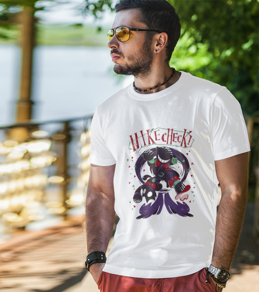 Mike Check Cool Cartoon T-Shirt