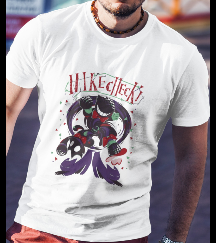 Mike Check Cool Cartoon T-Shirt