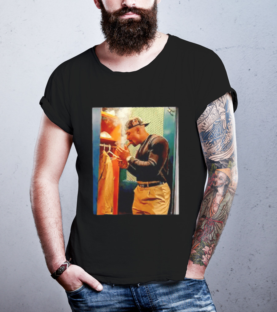 Jalen Hurts Celebrating Smoking Cigar Locker Room Moment T-Shirt
