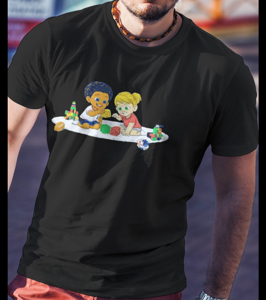 Buffalo Bills Giving Day 2026 Team Spirit Building Blocks Playtime T-Shirt