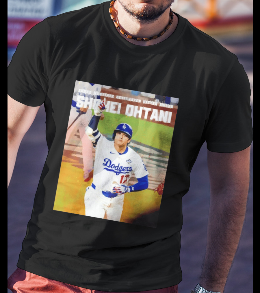 Edgar Martínez Designated Hitter Award Shohei Ohtani Los Angeles Dodgers T-Shirt