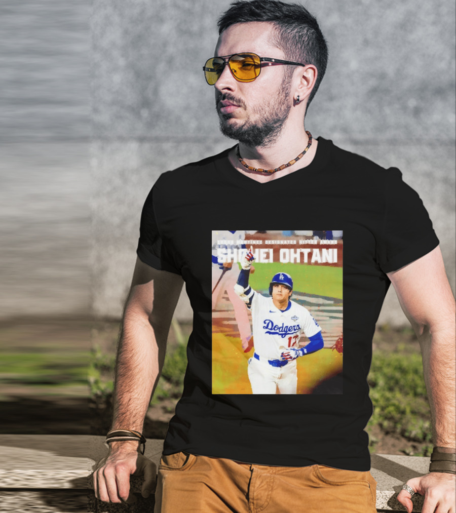 Edgar Martínez Designated Hitter Award Shohei Ohtani Los Angeles Dodgers T-Shirt