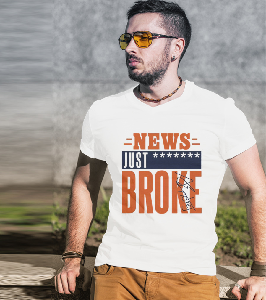Andrej Stojakovic News Just Broke Illinois Fighting Illini T-Shirt
