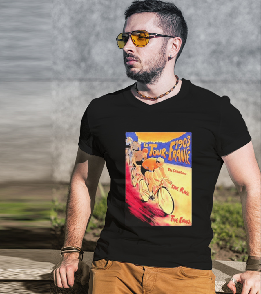 Le Tour De France 1903 The Grandest Race The Paris T-Shirt