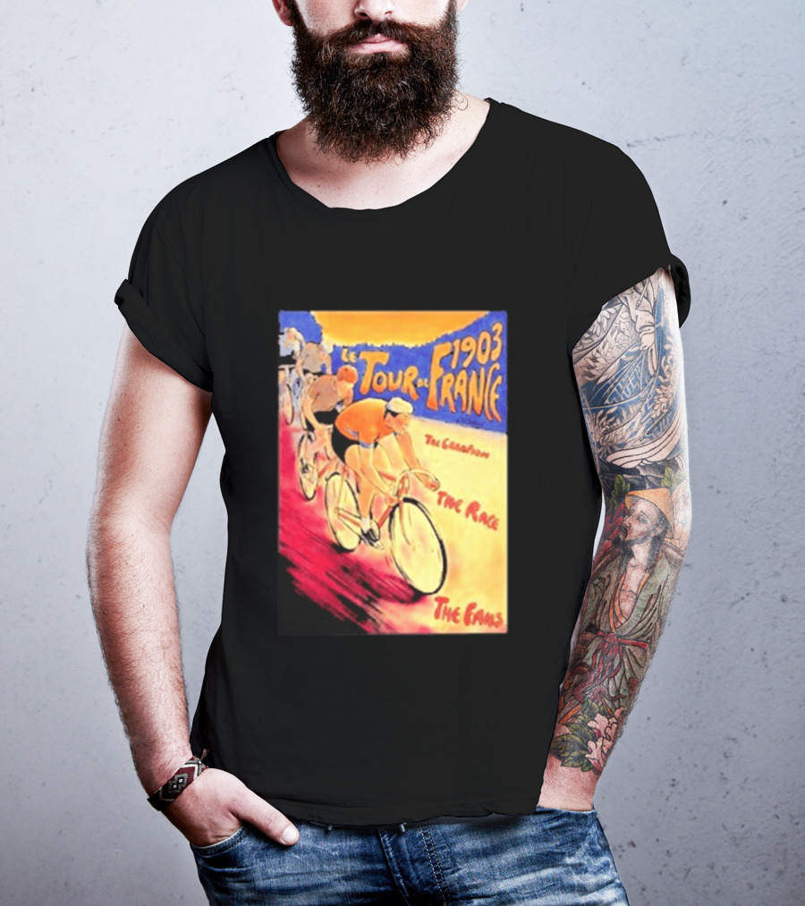 Le Tour De France 1903 The Grandest Race The Paris T-Shirt