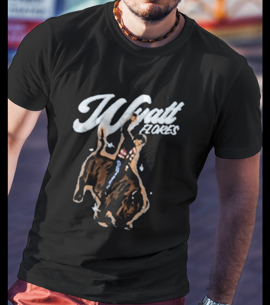 Wyatt Flores Music American Bison T-Shirt