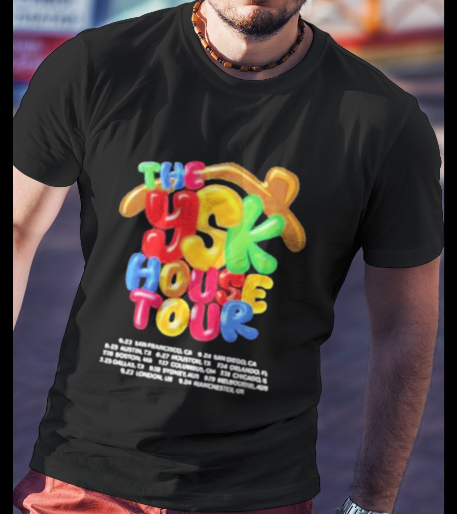 The YSK House Tour Orlando Toronto Calgary Vancouver Toronto September Sessions T-Shirt