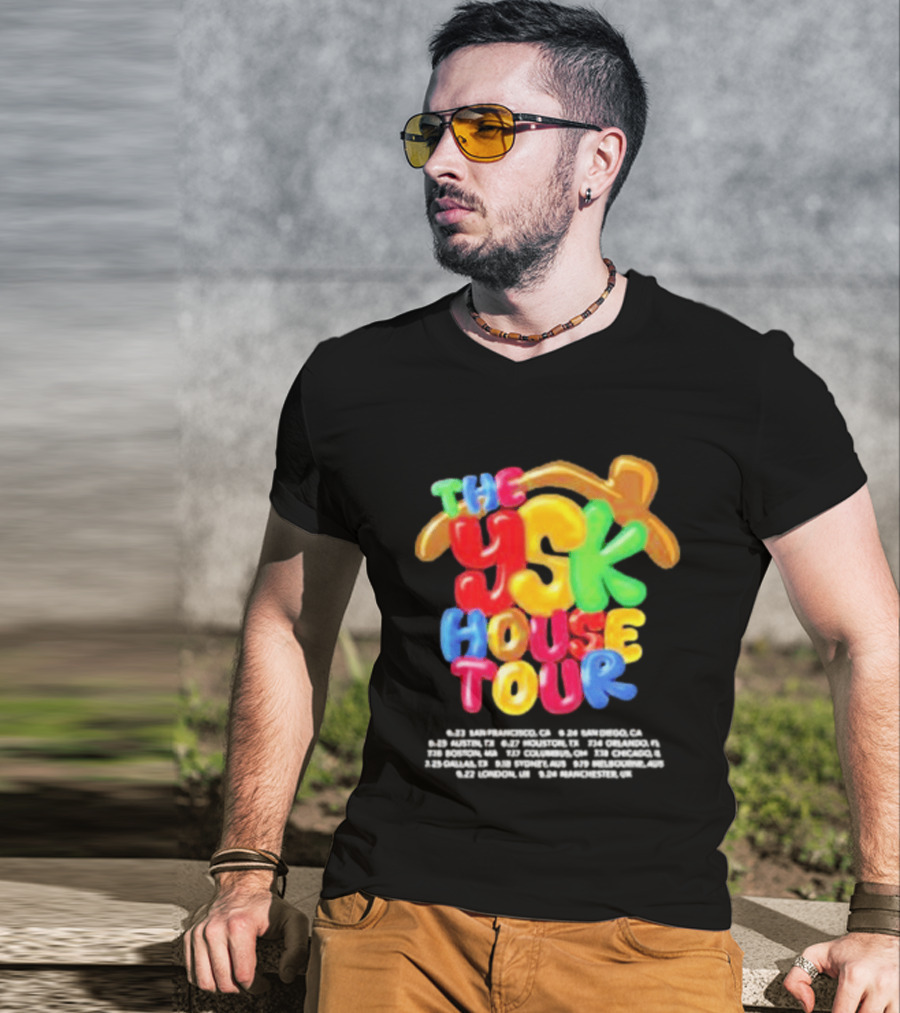 The YSK House Tour Orlando Toronto Calgary Vancouver Toronto September Sessions T-Shirt