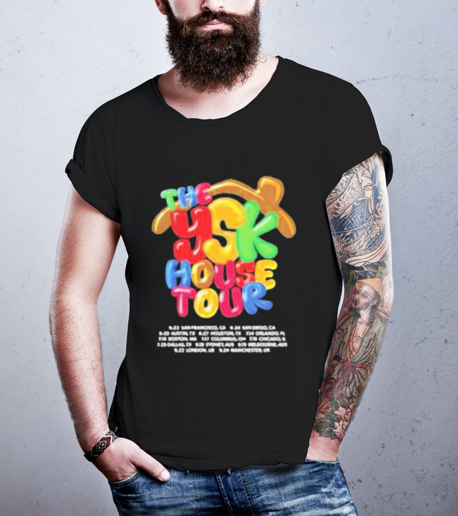 The YSK House Tour Orlando Toronto Calgary Vancouver Toronto September Sessions T-Shirt