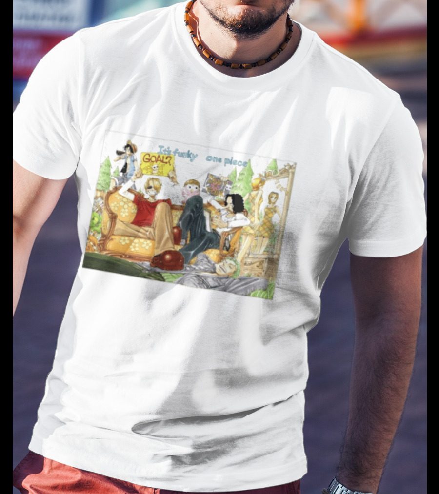 It's Funky One Piece Anime Crew And Goal Adventure T-Shirt
