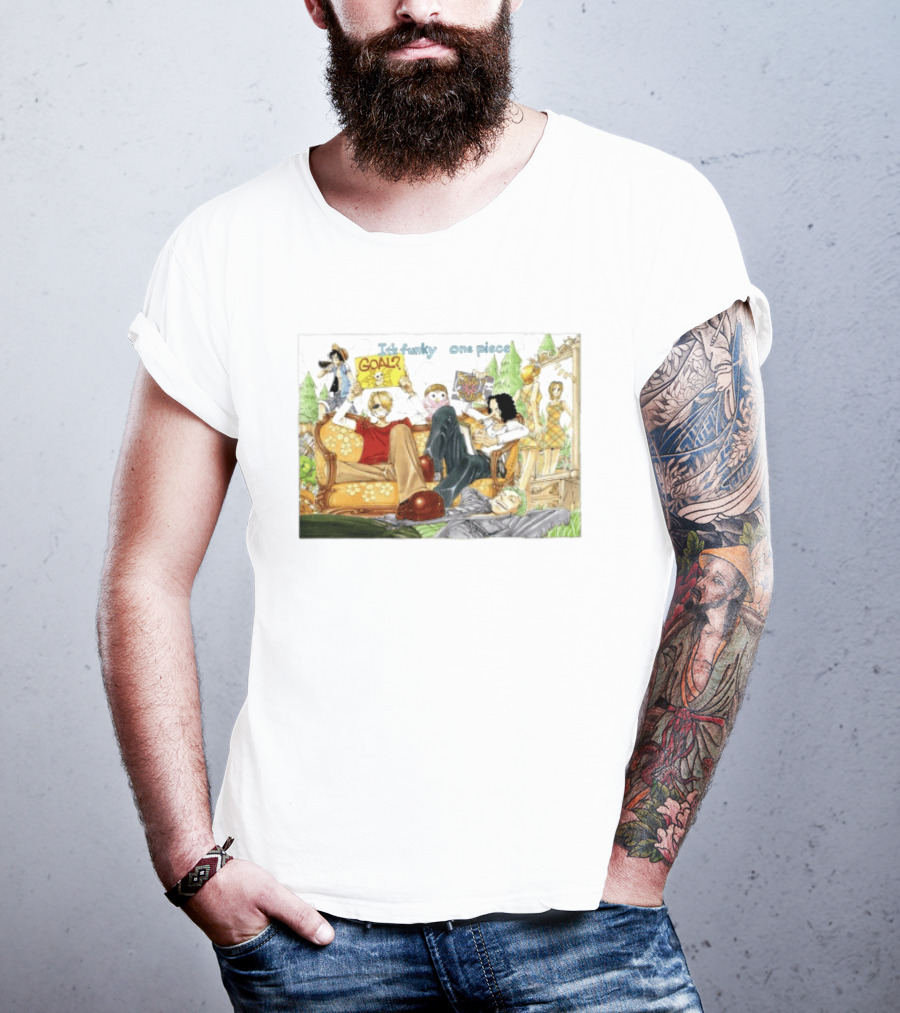 It's Funky One Piece Anime Crew And Goal Adventure T-Shirt