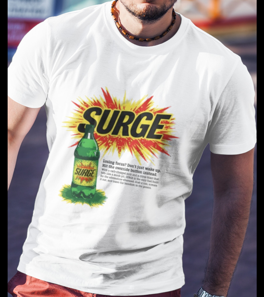 Surge Losing Focus Wake Up Hit The Override Button Instead T-Shirt