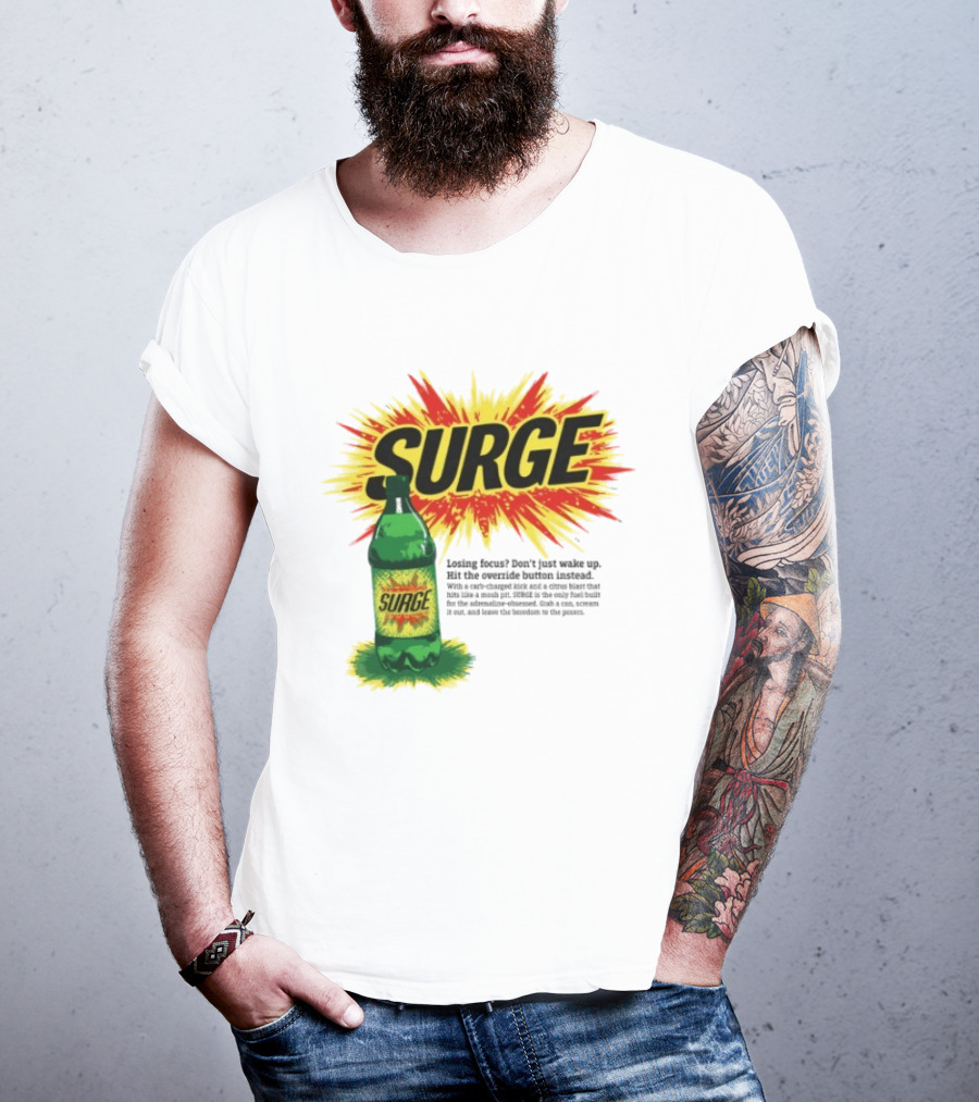 Surge Losing Focus Wake Up Hit The Override Button Instead T-Shirt