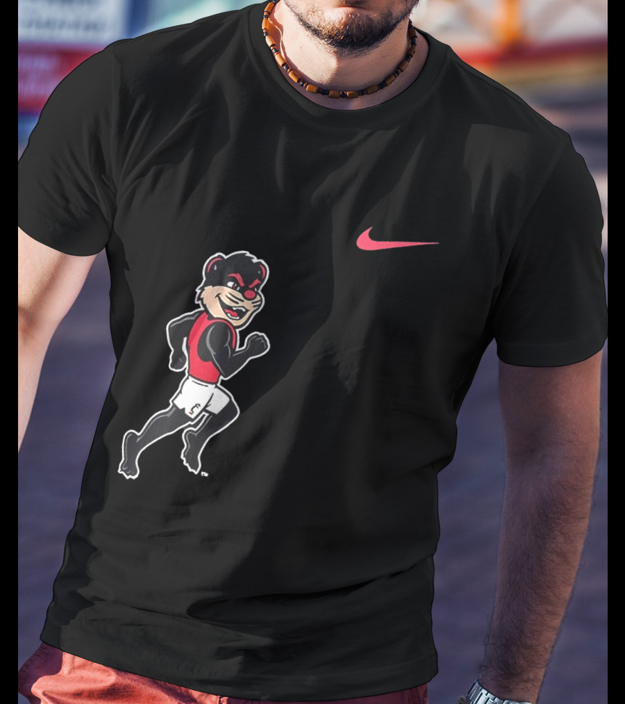 Bearcat Cincinnati Bearcats Nike Track And Field Running T-Shirt