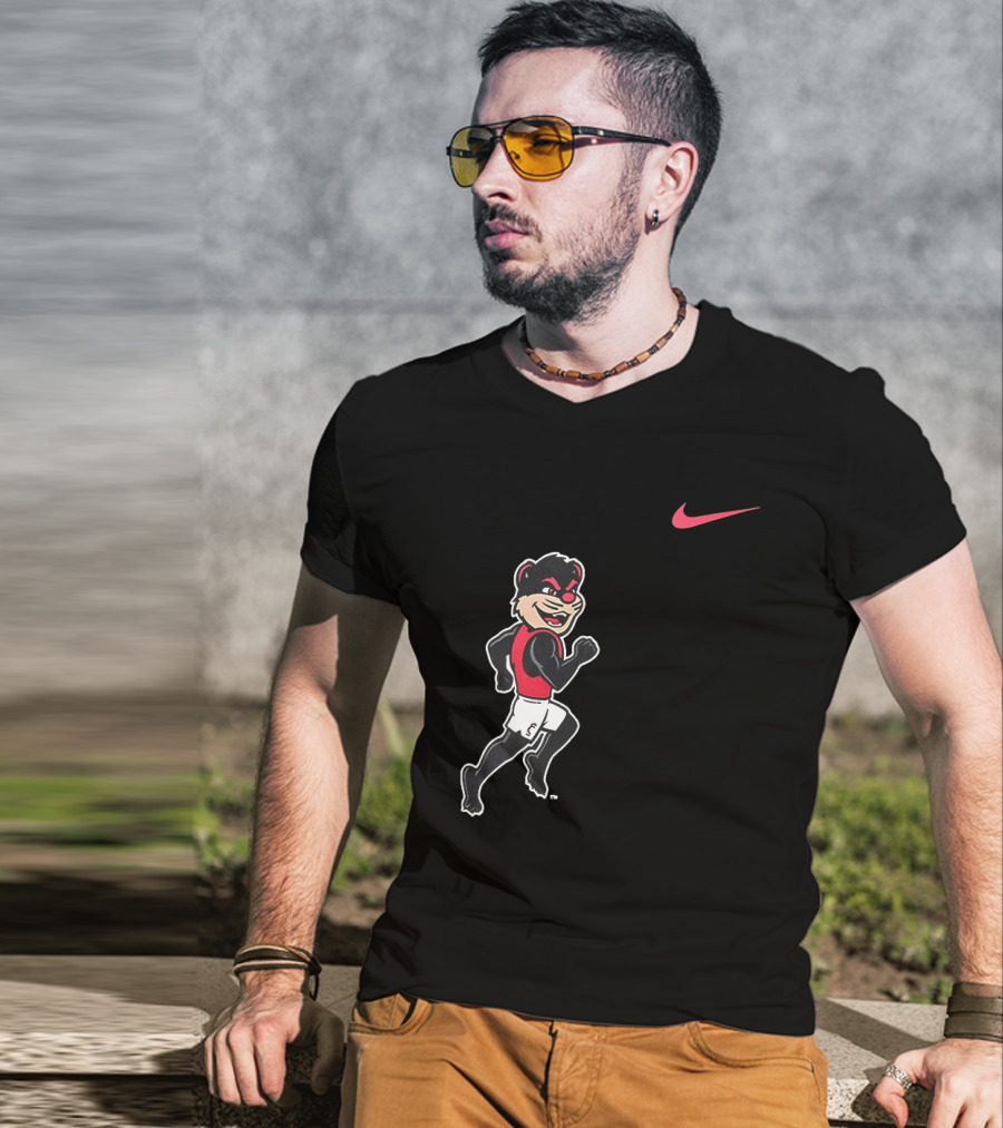Bearcat Cincinnati Bearcats Nike Track And Field Running T-Shirt