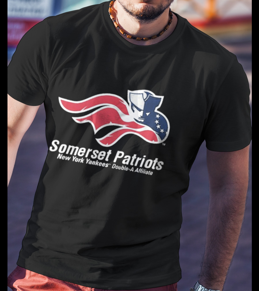 2026 Somerset Patriots New York Yankees Double A Affiliate Giveaway T-Shirt