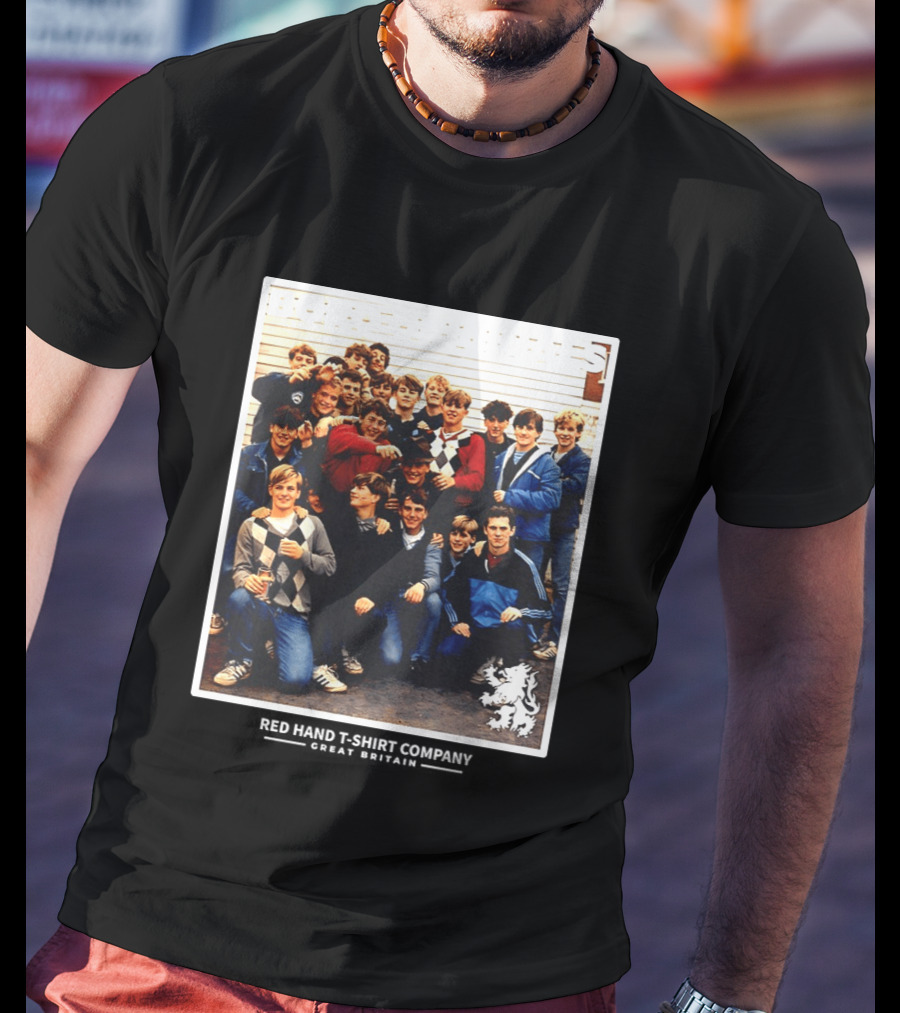 Boro Originals Red Hand Holgate End 1986 Lion Crest T-Shirt