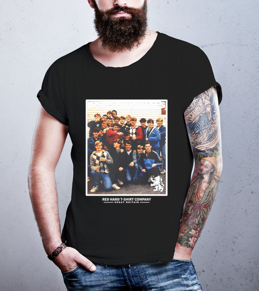 Boro Originals Red Hand Holgate End 1986 Lion Crest T-Shirt