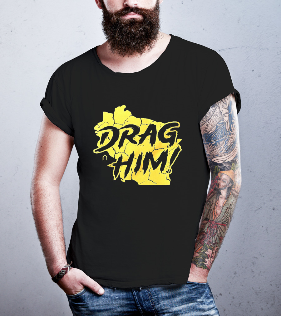 Drag Him Sal Frelick Milwaukee Brewers MLB Map T-Shirt