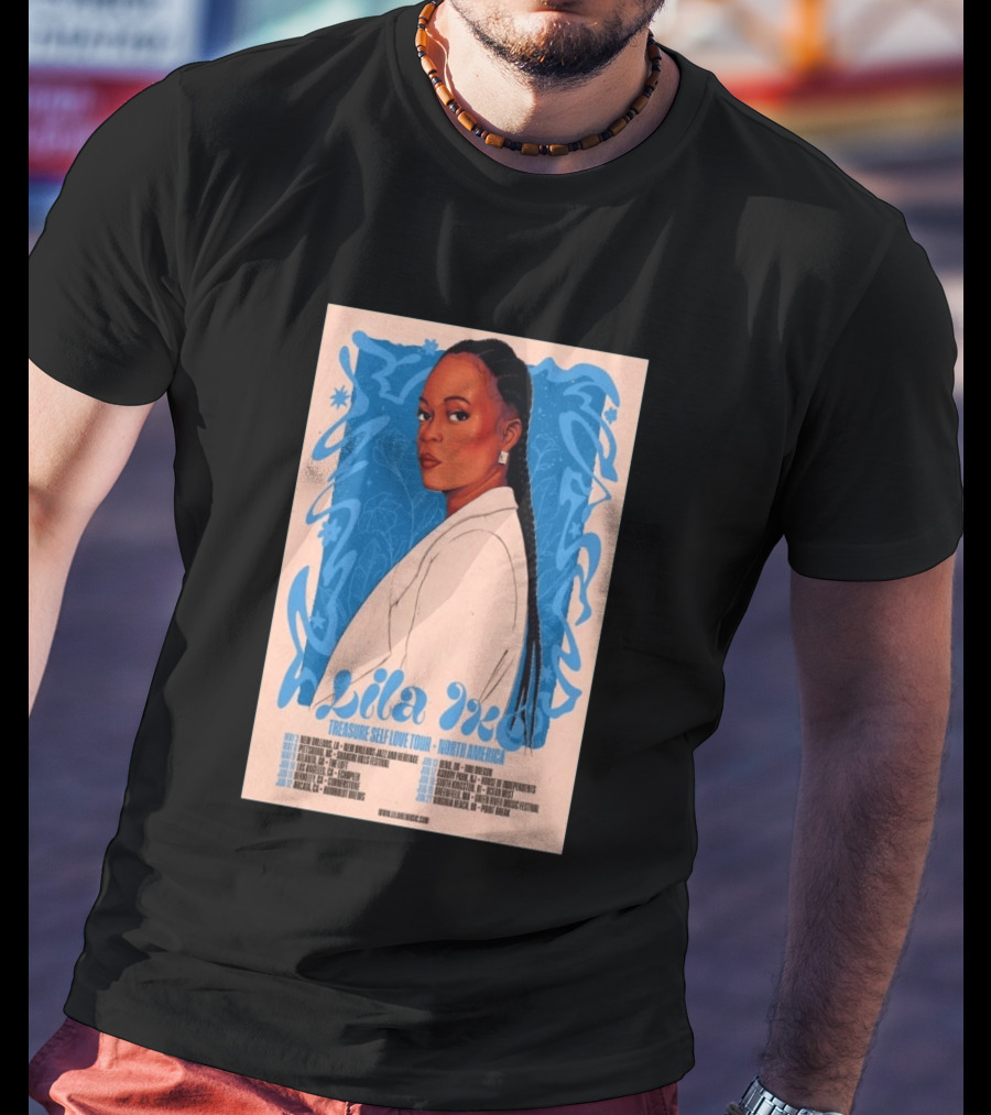 Lila Ike Treasure Self Love Tour North America 2026 T-Shirt