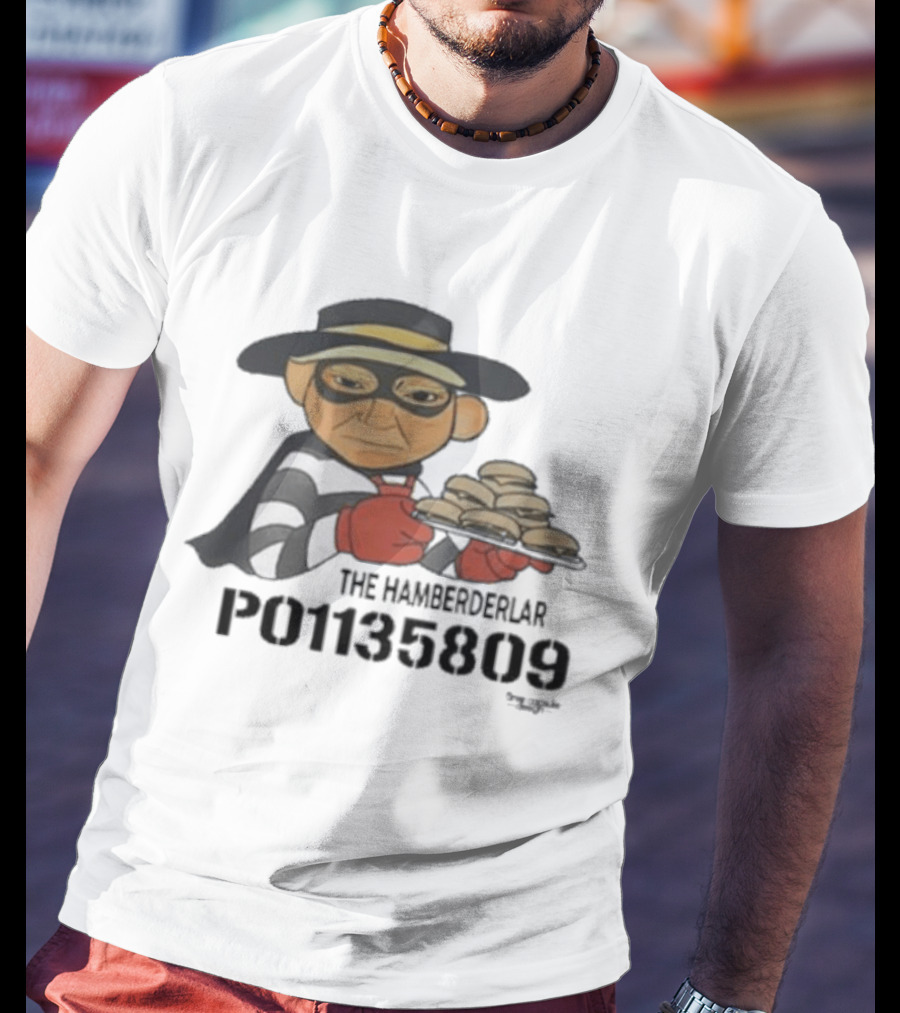 The Hamberderlar P01135809 Burger T-Shirt