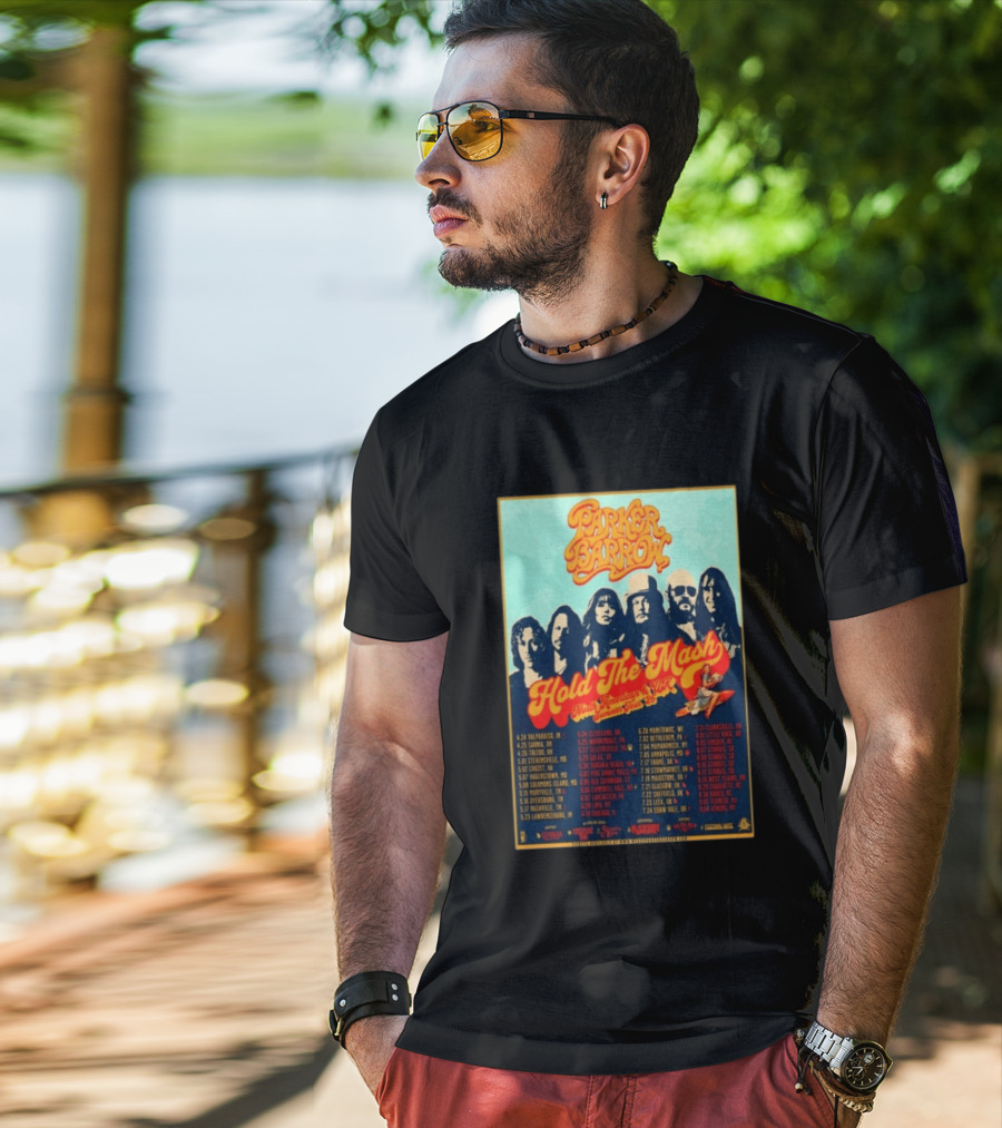 Parker Barrow Hold The Mash North American UK Summer Tour 2023 T-Shirt