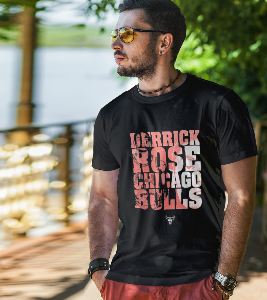 Derrick Rose Chicago Bulls 2010s UNK T-Shirt
