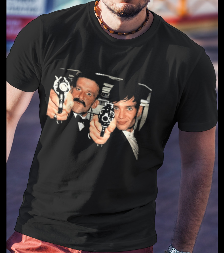 Peaky Blinders Arthur Tommy Shelby Guns T-Shirt