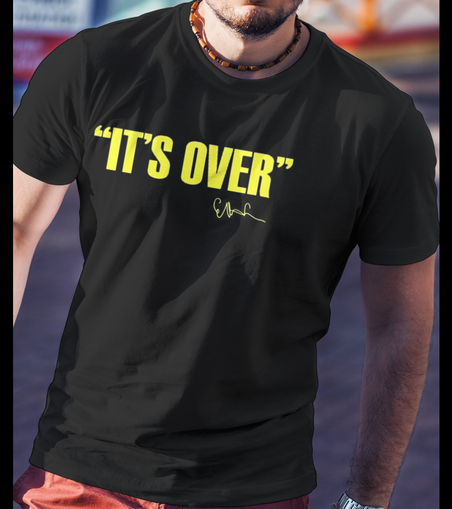 IT'S OVER" Elliot Cadeau Michigan Wolverines Basketball T-Shirt