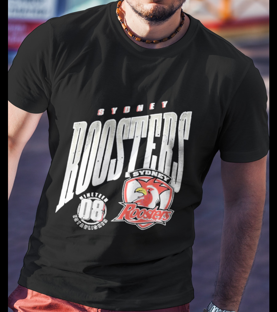 Sydney Roosters 2026 Toddler Roosters Boardriders Washed T-Shirt