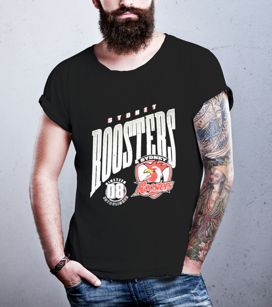 Sydney Roosters 2026 Toddler Roosters Boardriders Washed T-Shirt