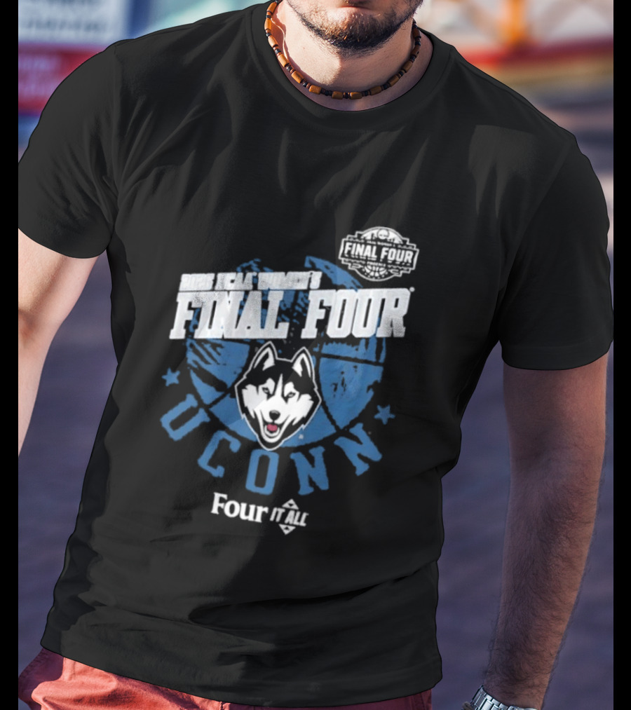 UConn Huskies 2026 NCAA Women's Final Four Four It All T-Shirt