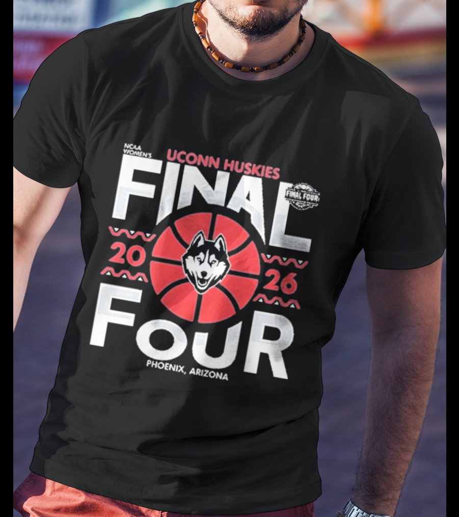 UConn Huskies NCAA Final Four 2026 Phoenix Arizona T-Shirt