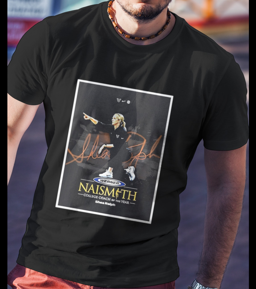 Vanderbilt Wbb Werner Naismith College Coach Of The Year Shea Ralph Nike T-Shirt