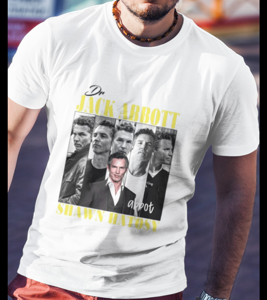 Dr Jack Abbott Shawn Hatosy Multiscene Portrait Compilation T-Shirt