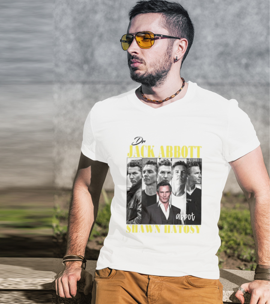 Dr Jack Abbott Shawn Hatosy Multiscene Portrait Compilation T-Shirt
