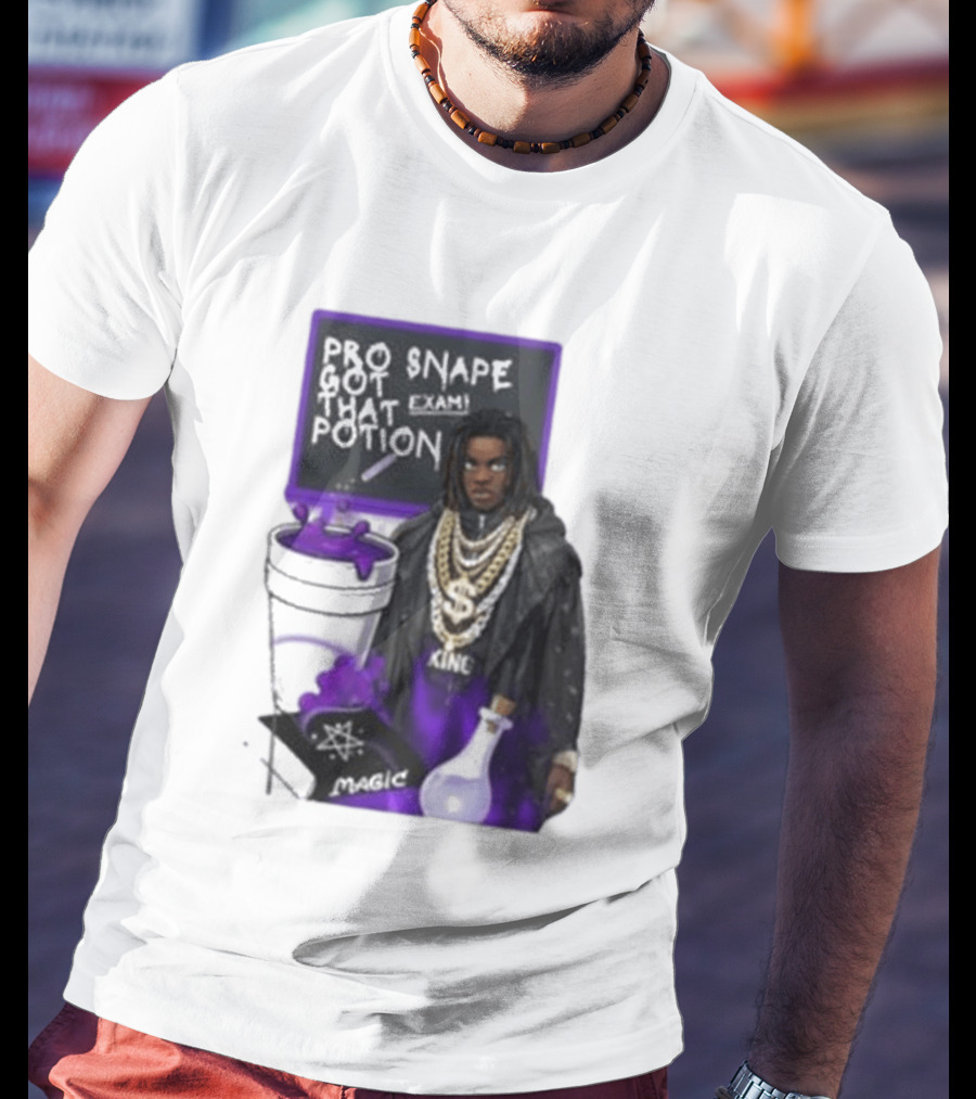 Pro Snape Got That Potion Magic Hip Hop Exam King T-Shirt
