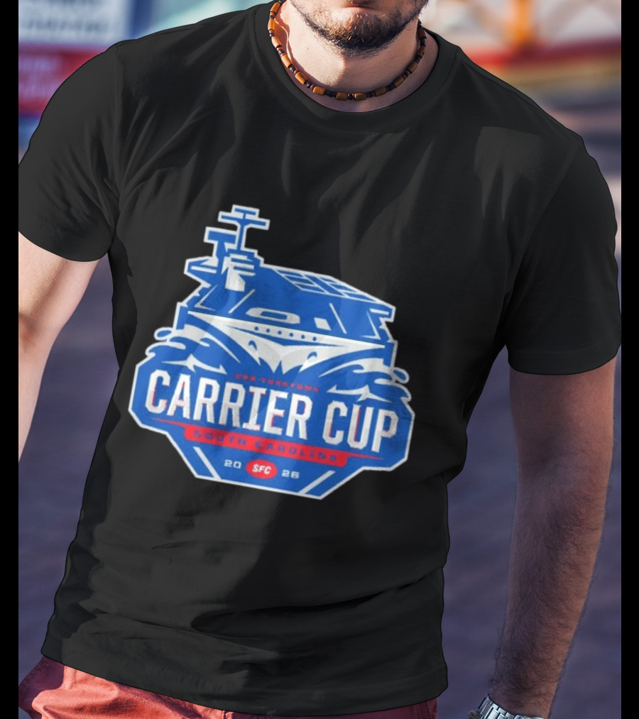 USS Yorktown Carrier Cup South Carolina SFC 2026 Tournament T-Shirt