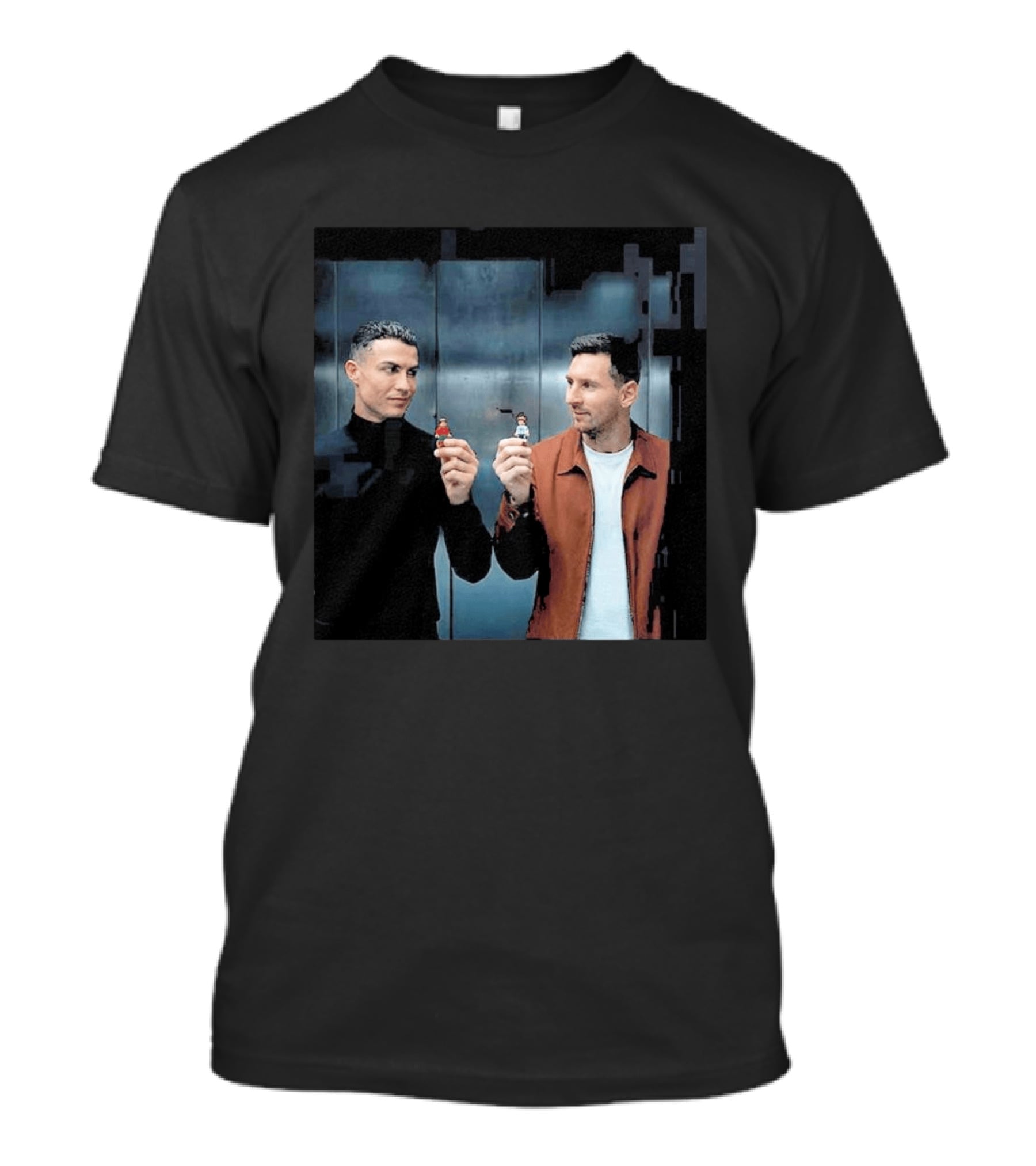 Lego World Cup 2026 Cristiano Ronaldo Lionel Messi GOAT Commercial T-Shirt