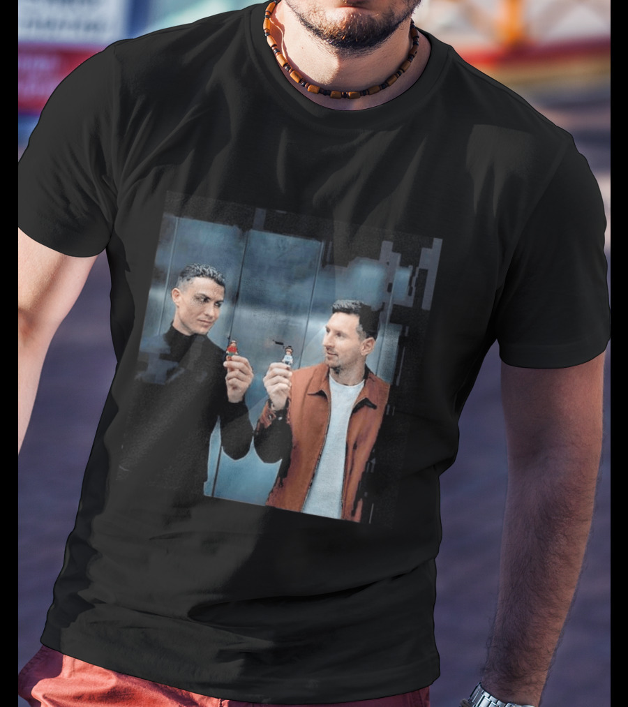 Lego World Cup 2026 Cristiano Ronaldo Lionel Messi GOAT Commercial T-Shirt