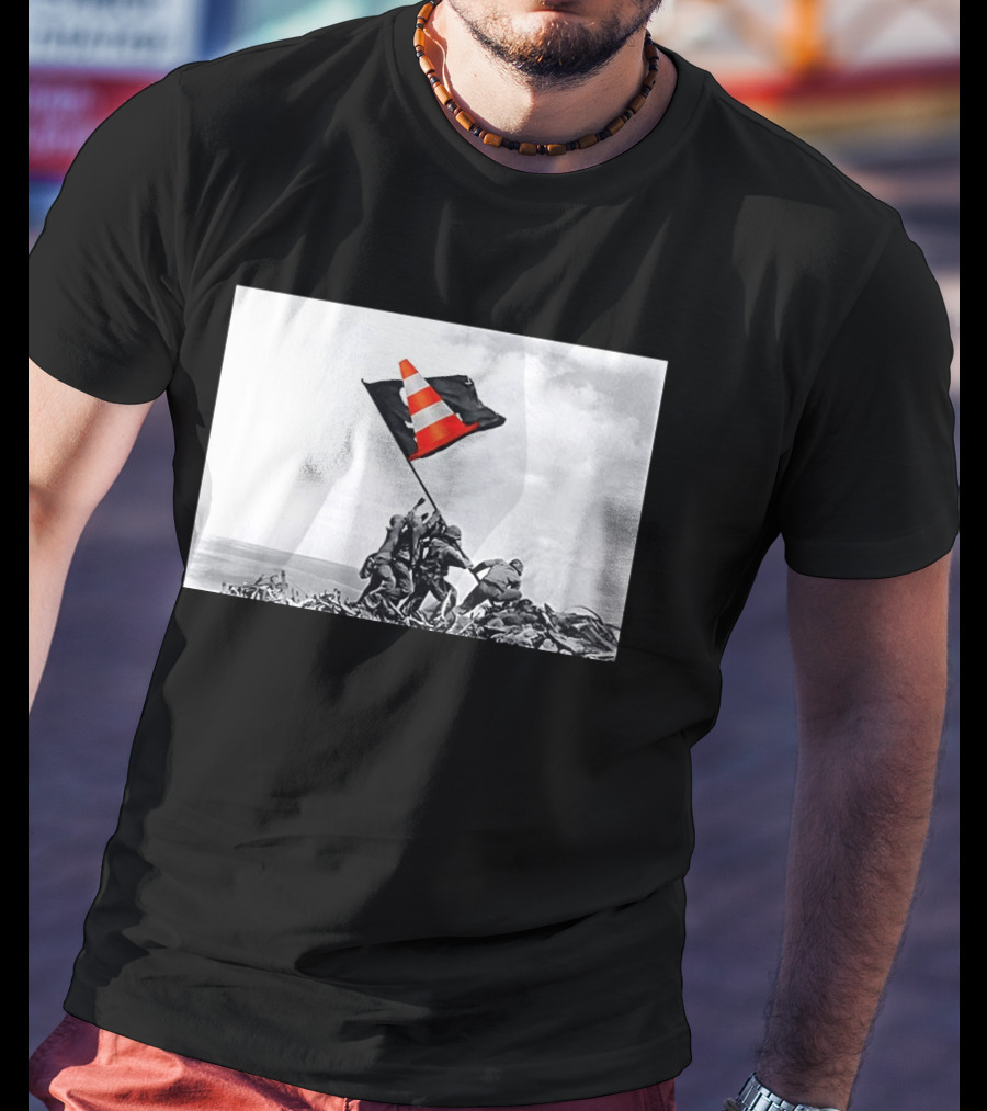 Pittsburgh Pirates Win Their First Series Traffic Cone Flag T-Shirt