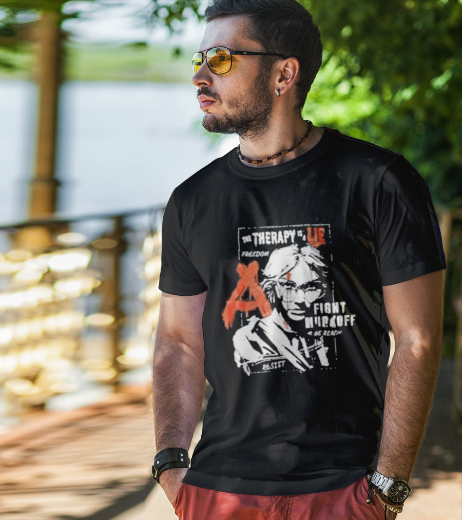 The Therapy Is In Fight Murkoff Project Red Barrels Games Amelia Resistance T-Shirt