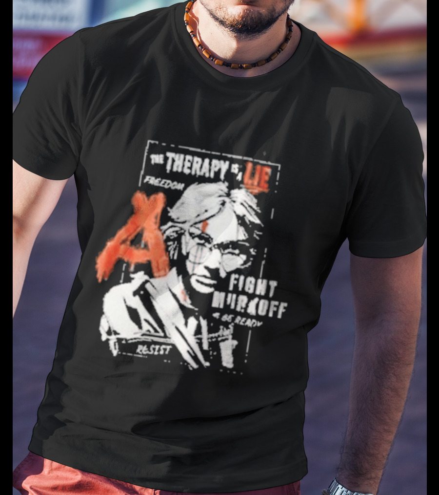 The Therapy Is In Fight Murkoff Project Red Barrels Games Amelia Resistance T-Shirt