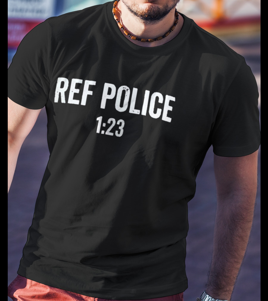 REF Police 1 23 Jimmy Korderas WWE T-Shirt