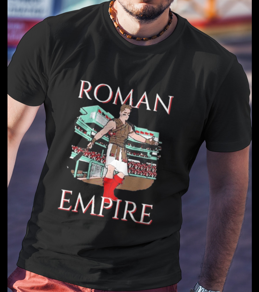 Roman Empire Anthology Boston Red Sox Fenway Park Roman Anthony T-Shirt