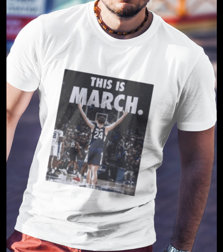 This Is March Braylon Mullins The Shot Uconn Clutch Basketball Moment T-Shirt